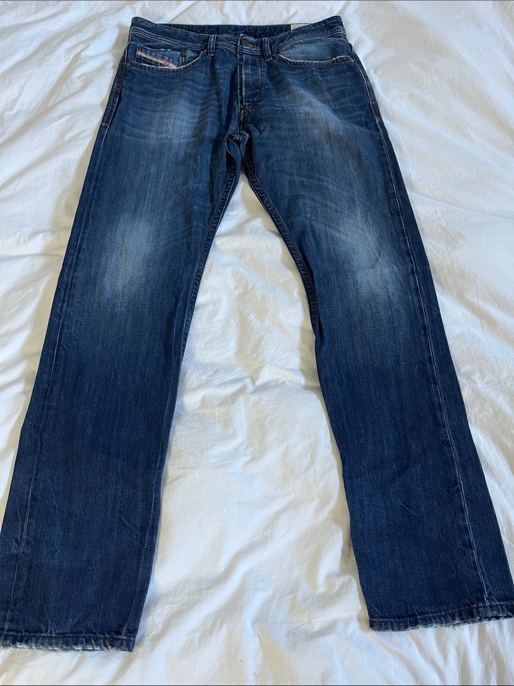 Diesel Indusrty Braddom regular slim carrot men’s Denim Y2K vintage button fly